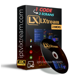ABONNEMENT IPTV LXTREAM 3 MOIS